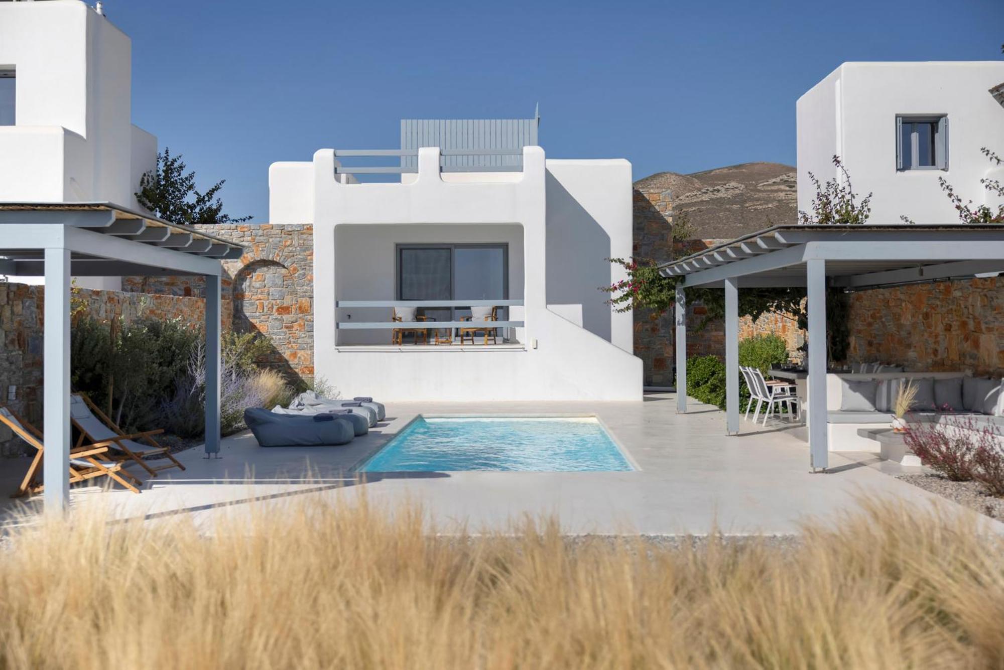 Villa Dione, Private Pool & Seaview By Naxos Dunes Kastraki  Luaran gambar