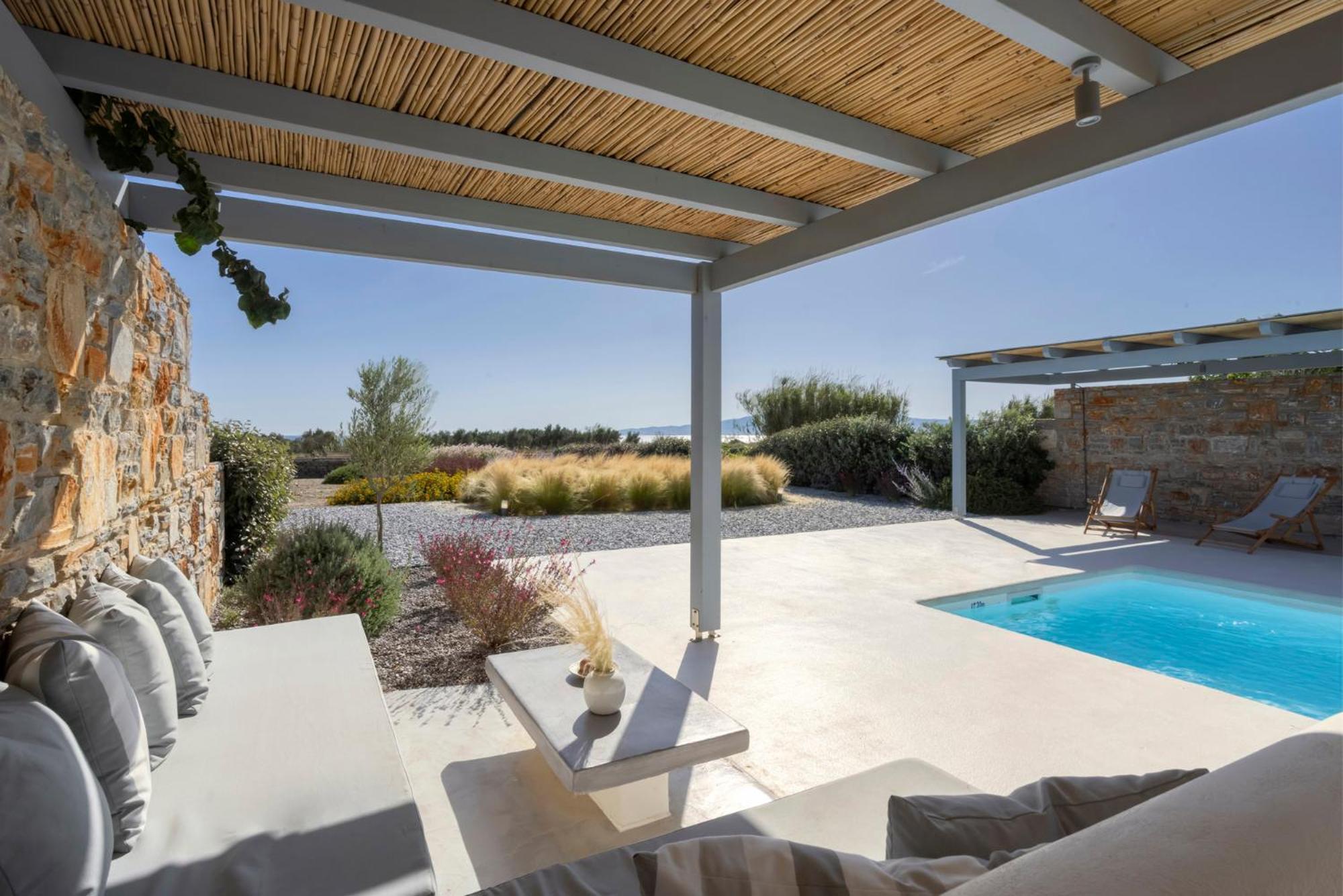 Villa Dione, Private Pool & Seaview By Naxos Dunes Kastraki  Luaran gambar